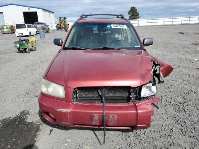 JF1SG65693H743174 - 2003 SUBARU FORESTER 2.5XS Каштановый фото 5