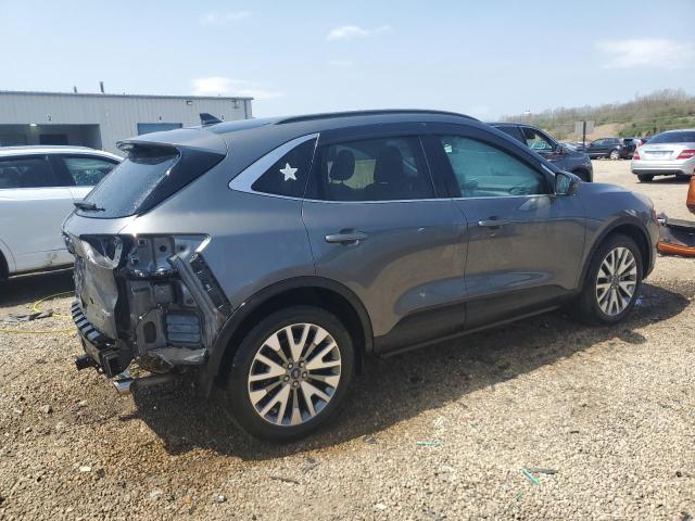 1FMCU9J92NUB96568 - 2022 FORD ESCAPE TITANIUM GRAY photo 3