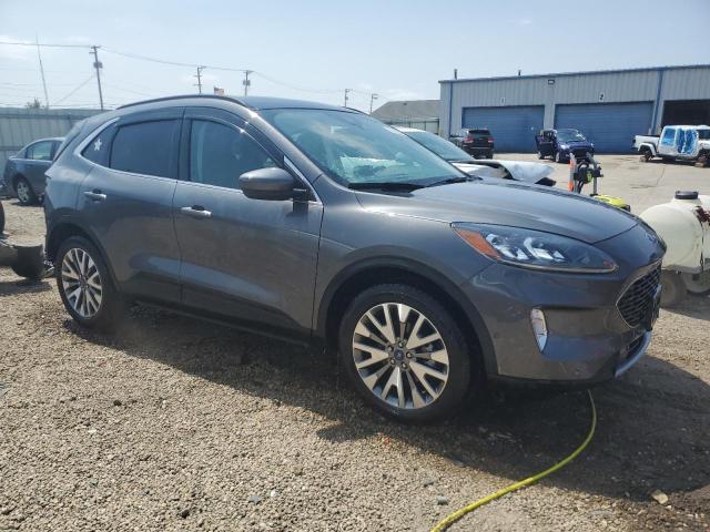 1FMCU9J92NUB96568 - 2022 FORD ESCAPE TITANIUM GRAY photo 4