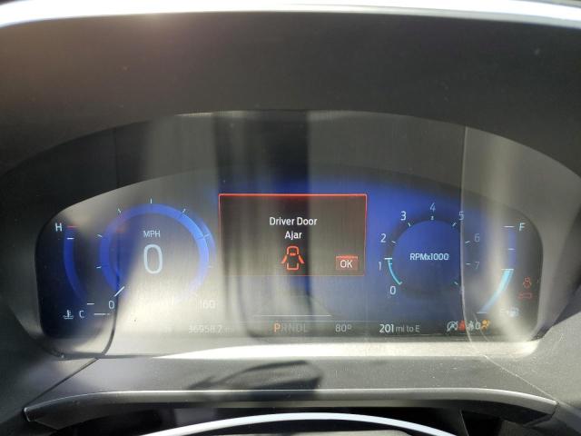 1FMCU9J92NUB96568 - 2022 FORD ESCAPE TITANIUM GRAY photo 9