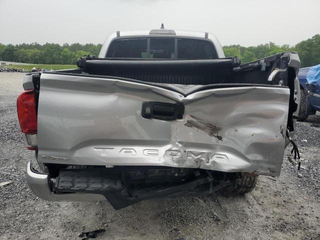 3TYAX5GN7NT047517 - 2022 TOYOTA TACOMA DOUBLE CAB SILVER photo 6