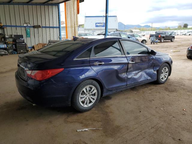 5NPEC4AC5CH327109 - 2012 HYUNDAI SONATA SE BLUE photo 3