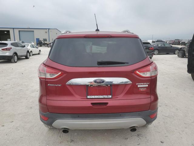 1FMCU0J93GUC78727 - 2016 FORD ESCAPE TITANIUM BURGUNDY photo 6