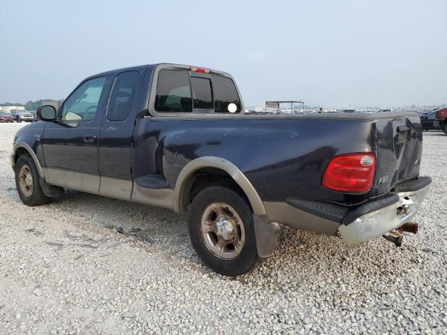 2FTRX07L61CA33193 - 2001 FORD F150 BLUE photo 2