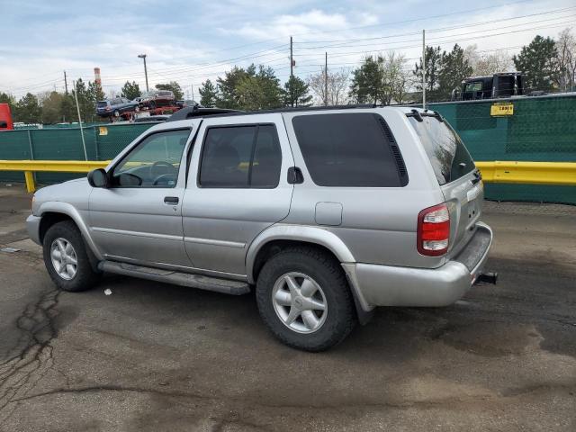 JN8DR09Y02W734724 - 2002 NISSAN PATHFINDER LE SILVER photo 2