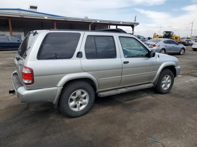 JN8DR09Y02W734724 - 2002 NISSAN PATHFINDER LE SILVER photo 3
