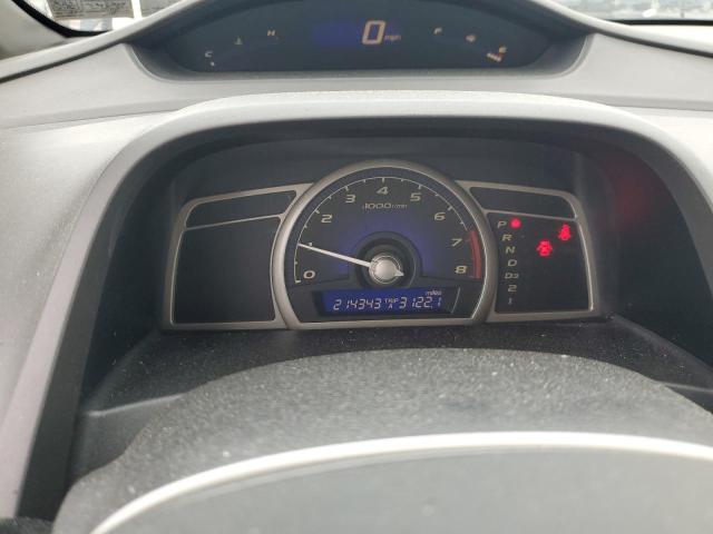 1HGFA16516L074858 - 2006 HONDA CIVIC LX BLUE photo 9