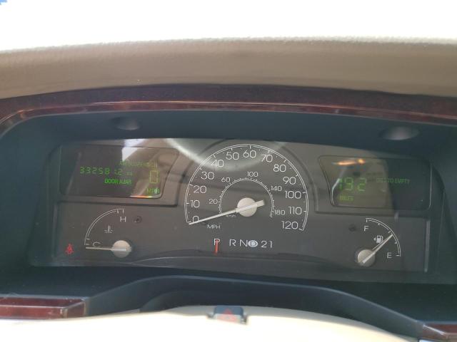 1LNHM81W65Y615679 - 2005 LINCOLN TOWN CAR SIGNATURE Бежевый фото 9