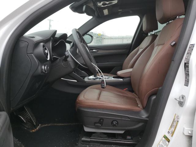 ZASPAKBN4P7D57156 - 2023 ALFA ROMEO STELVIO TI WHITE photo 7