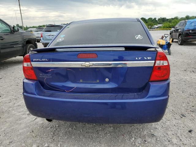 1G1ZU54885F262323 - 2005 CHEVROLET MALIBU LT BLUE photo 6