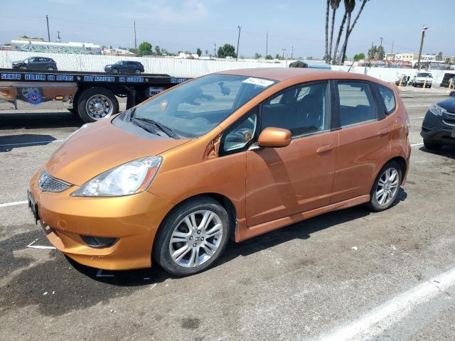 JHMGE8H51BC012074 - 2011 HONDA FIT SPORT ORANGE photo 1