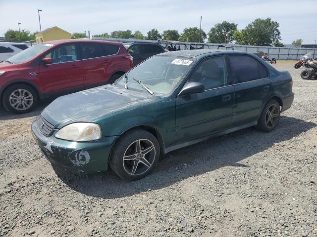2HGEJ6618XH522162 - 1999 HONDA CIVIC BASE GREEN photo 1