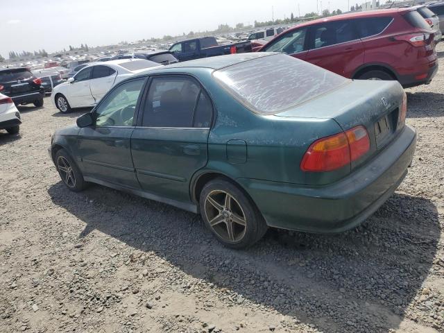 2HGEJ6618XH522162 - 1999 HONDA CIVIC BASE GREEN photo 2