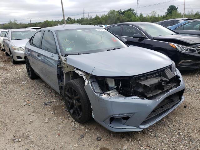 2HGFE2F54NH571053 - 2022 HONDA CIVIC SPORT 灰色 照片 1