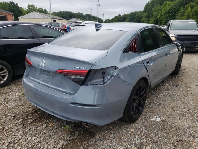 2HGFE2F54NH571053 - 2022 HONDA CIVIC SPORT 灰色 照片 4