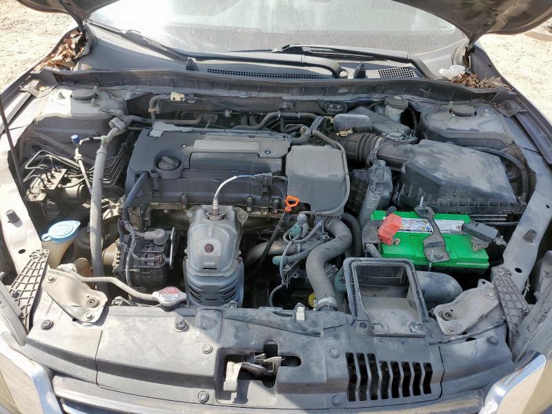 1HGCR2F33FA258422 - 2015 HONDA ACCORD LX ვერცხლისფერი ფოტო 11