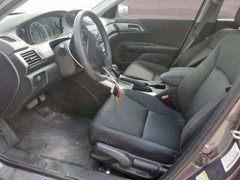 1HGCR2F33FA258422 - 2015 HONDA ACCORD LX ვერცხლისფერი ფოტო 7