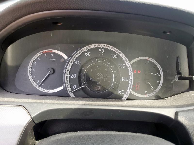 1HGCR2F33FA258422 - 2015 HONDA ACCORD LX ვერცხლისფერი ფოტო 9