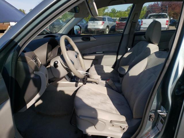 JF2SH61649H758589 - 2009 SUBARU FORESTER 2.5X ტალღისფერი ფოტო 7