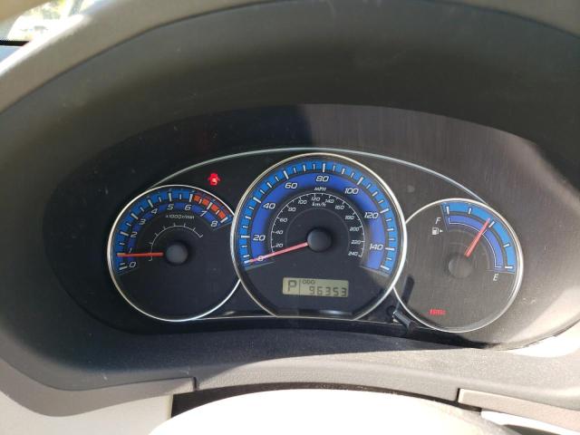 JF2SH61649H758589 - 2009 SUBARU FORESTER 2.5X ტალღისფერი ფოტო 9