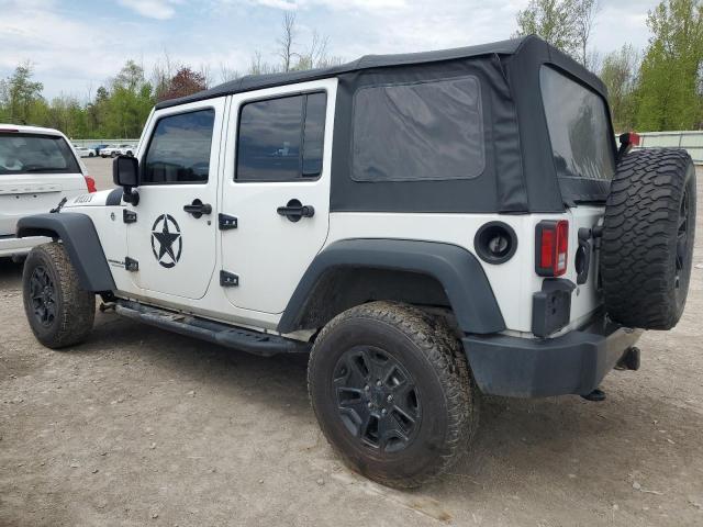 1C4BJWDG2HL564291 - 2017 JEEP WRANGLER U SPORT WHITE photo 2