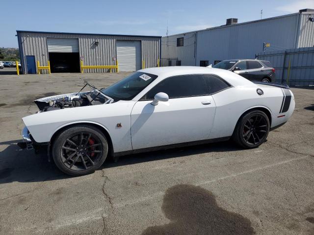 2C3CDZFJ1MH655389 - 2021 DODGE CHALLENGER R/T SCAT PACK WHITE photo 1