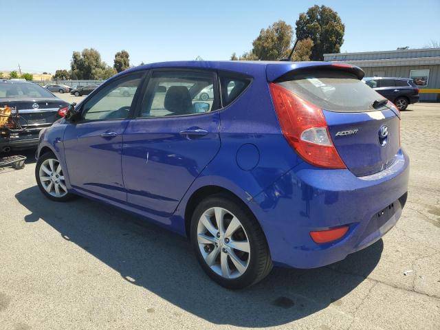 KMHCU5AE3CU020065 - 2012 HYUNDAI ACCENT GLS ლურჯი ფოტო 2