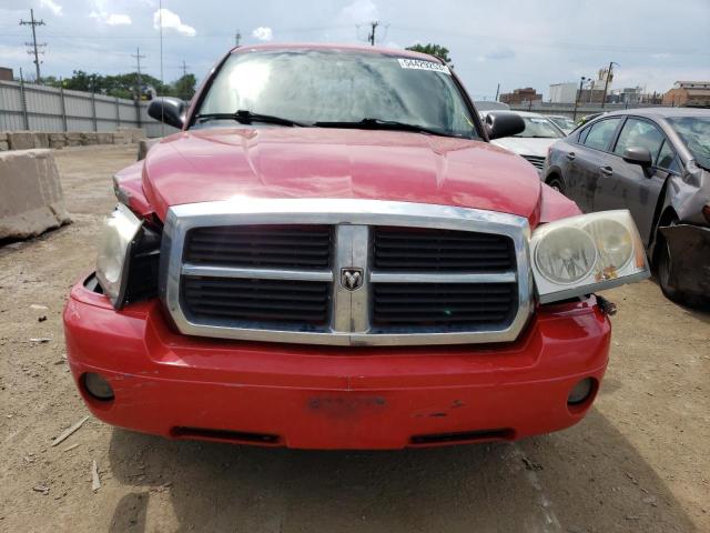 1D7HE42K97S104341 - 2007 DODGE DAKOTA SLT RED photo 5