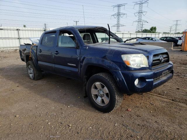 5TEJU62N68Z543692 - 2008 TOYOTA TACOMA DOUBLE CAB PRERUNNER BLUE photo 4