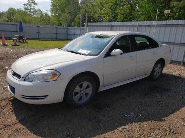 2G1WT57K291284537 - 2009 CHEVROLET IMPALA 1LT WHITE photo 1