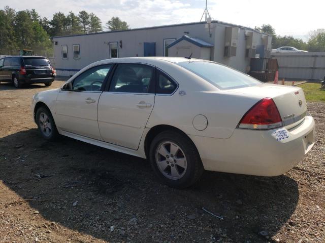 2G1WT57K291284537 - 2009 CHEVROLET IMPALA 1LT WHITE photo 2