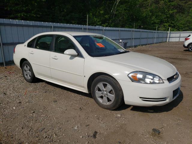 2G1WT57K291284537 - 2009 CHEVROLET IMPALA 1LT WHITE photo 4