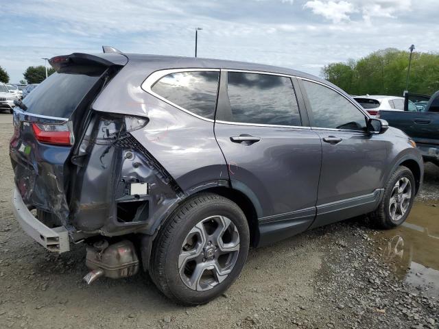 7FARW2H59JE011877 - 2018 HONDA CR-V EX GRAY photo 3