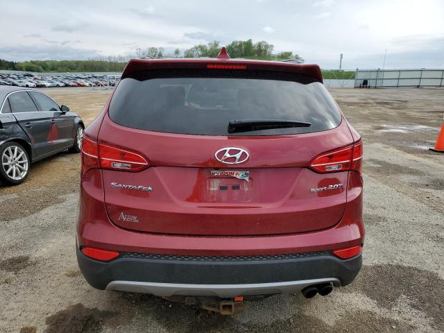 5XYZU3LA5DG024070 - 2013 HYUNDAI SANTA FE S RED photo 6