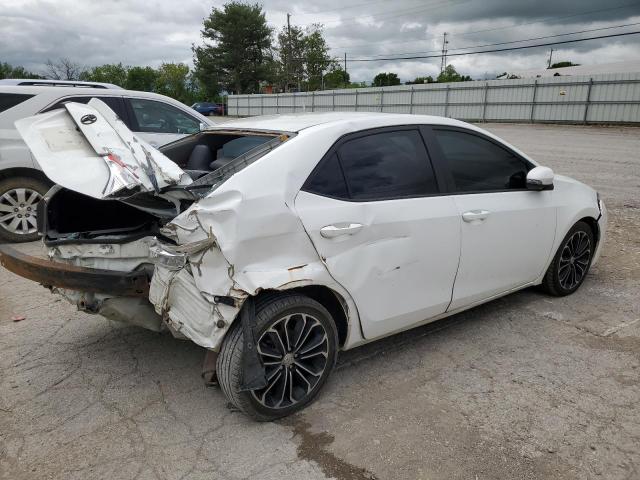 2T1BURHE6EC207412 - 2014 TOYOTA COROLLA L WHITE photo 3