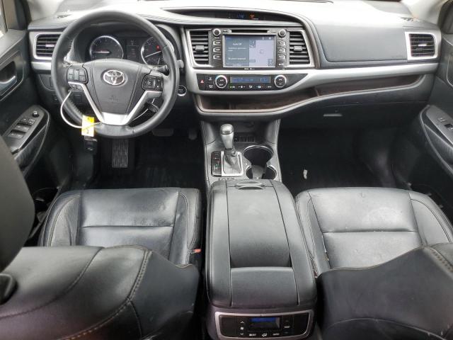 5TDKKRFH2ES022333 - 2014 TOYOTA HIGHLANDER XLE BLACK photo 8