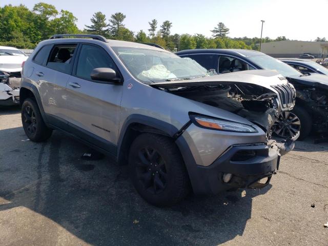 1C4PJMBS9FW759267 - 2015 JEEP CHEROKEE TRAILHAWK 银色 照片 4