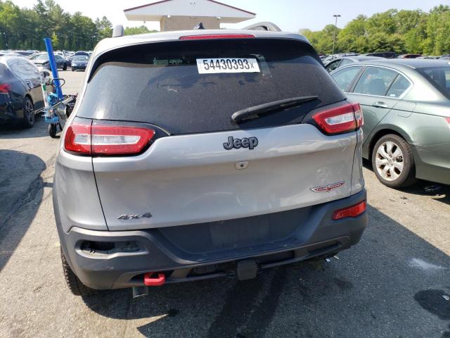 1C4PJMBS9FW759267 - 2015 JEEP CHEROKEE TRAILHAWK 银色 照片 6