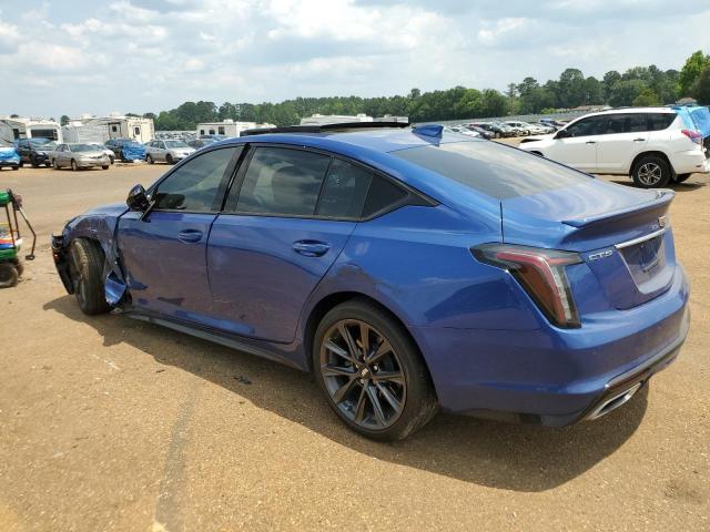 1G6DP5RK5N0132437 - 2022 CADILLAC CT5 SPORT BLUE photo 2