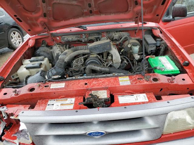 1FTCR10A2VUC76147 - 1997 FORD RANGER RED photo 11