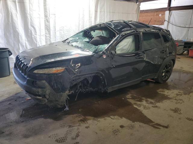 1C4PJMBX9JD603438 - 2018 JEEP CHEROKEE TRAILHAWK BLACK photo 1