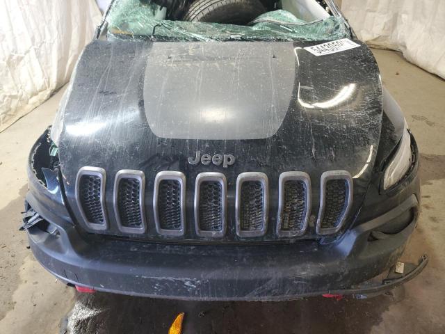 1C4PJMBX9JD603438 - 2018 JEEP CHEROKEE TRAILHAWK BLACK photo 12