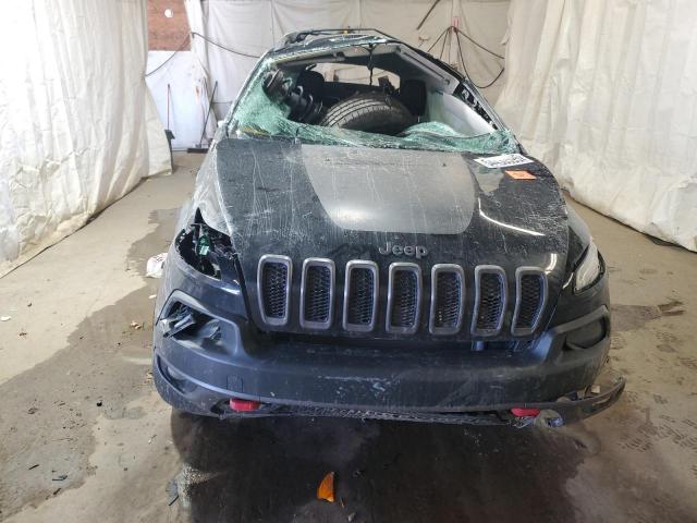 1C4PJMBX9JD603438 - 2018 JEEP CHEROKEE TRAILHAWK BLACK photo 5