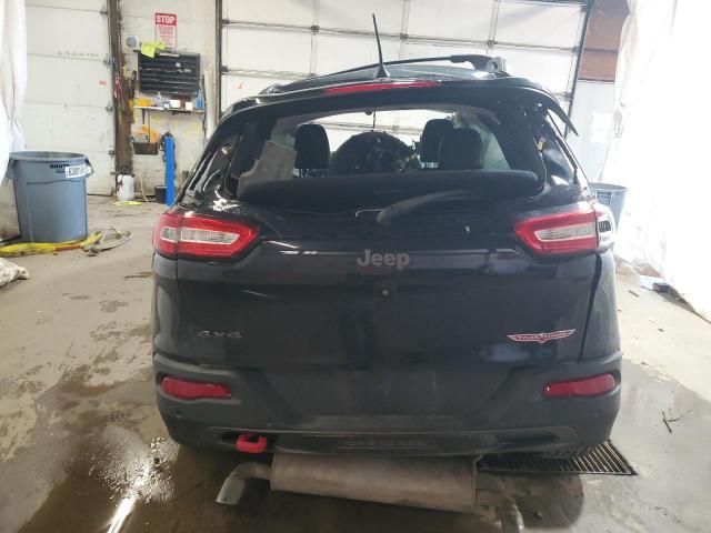 1C4PJMBX9JD603438 - 2018 JEEP CHEROKEE TRAILHAWK BLACK photo 6