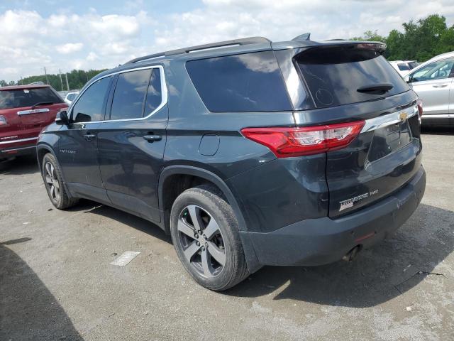 1GNEVHKW1KJ202860 - 2019 CHEVROLET TRAVERSE LT BLUE photo 2