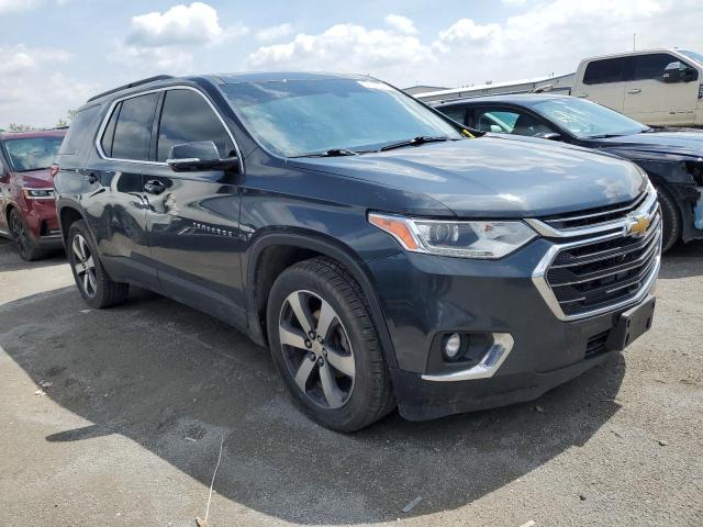 1GNEVHKW1KJ202860 - 2019 CHEVROLET TRAVERSE LT BLUE photo 4