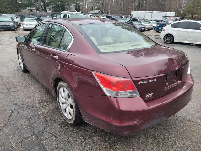 1HGCP26859A132911 - 2009 HONDA ACCORD EXL MAROON photo 3