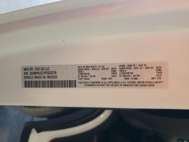 3C6MRVJG7PE522276 - 2023 RAM PROMASTER 3500 HIGH 白色 照片 13