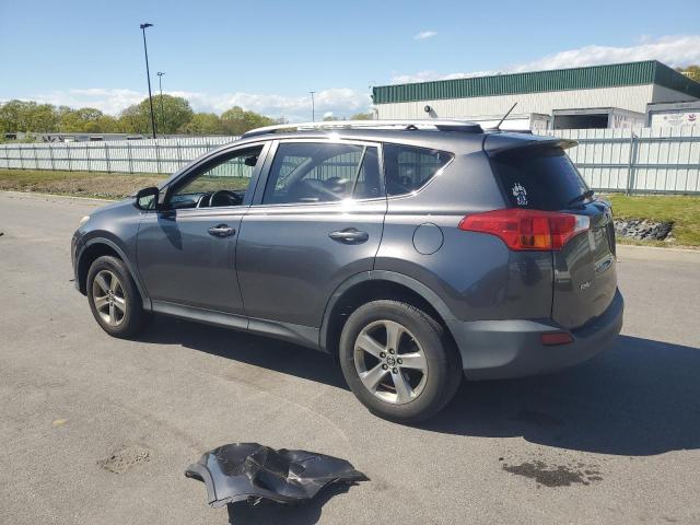 JTMRFREV0FJ037910 - 2015 TOYOTA RAV4 XLE GRAY photo 2