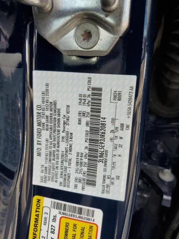 3LN6L5E93JR620814 - 2018 LINCOLN MKZ RESERVE 蓝色 照片 13